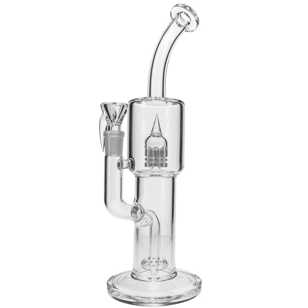 Percoluxe Two Chamber Bong by 2K Glass