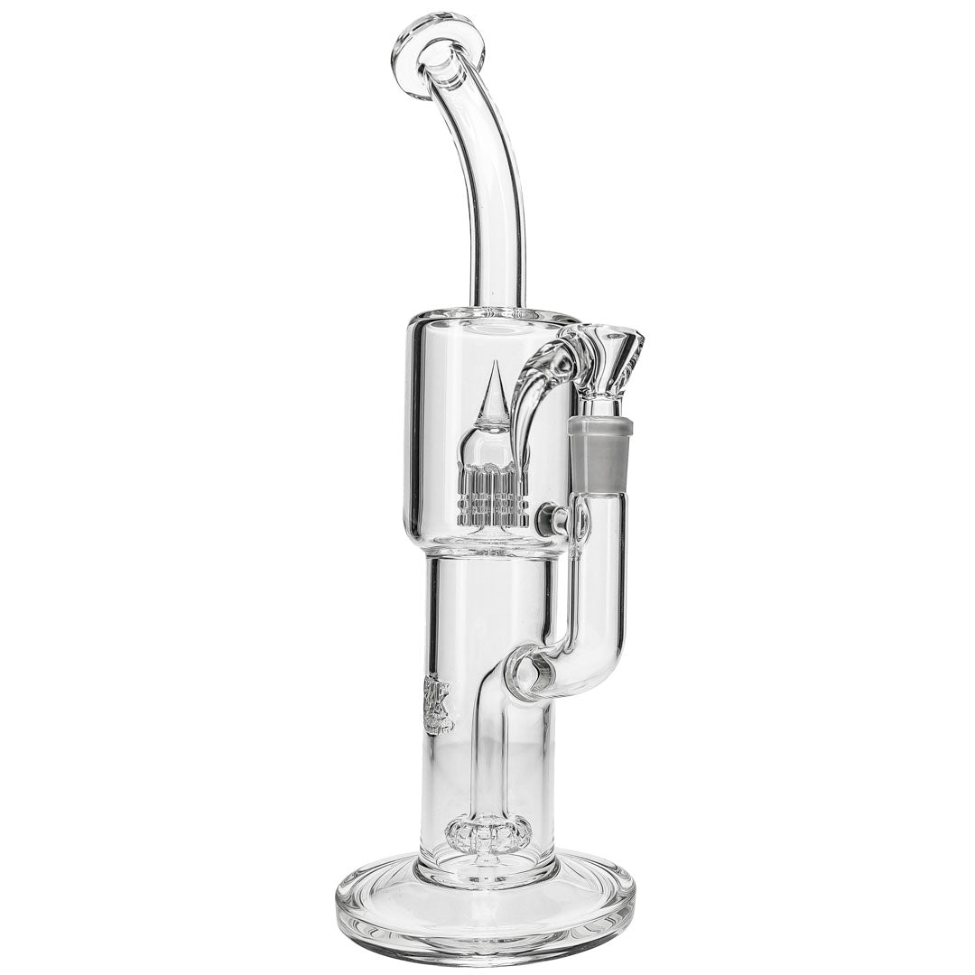Percoluxe Two Chamber Bong by 2K Glass