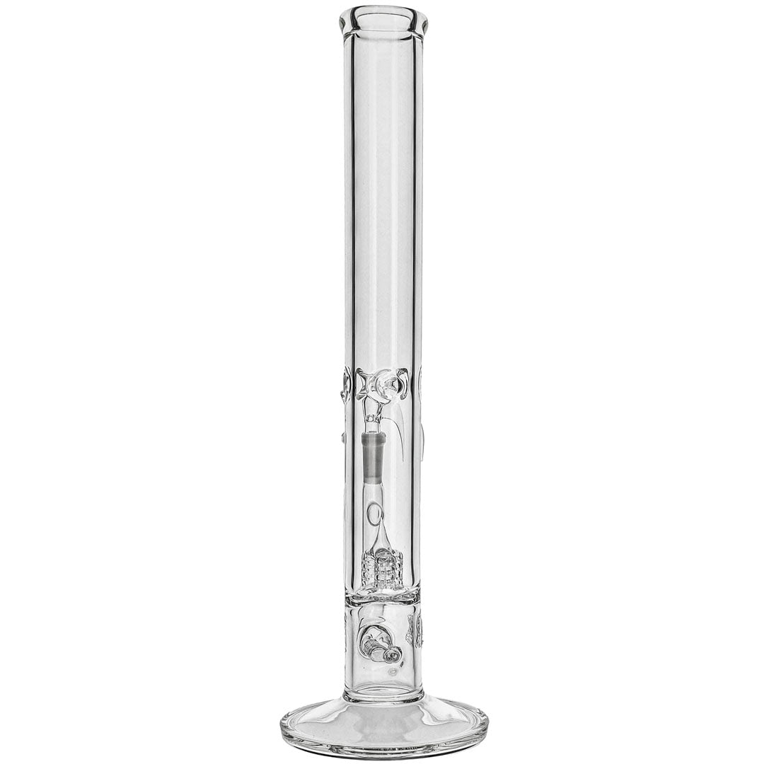 Dual MeshLine to TriTower Percolator Bong by 2K Glass Art