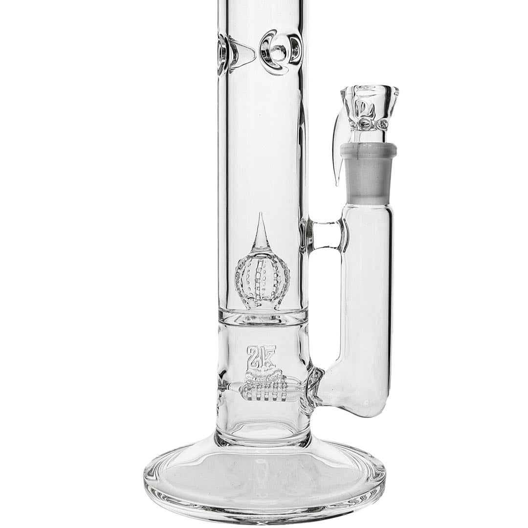 2K Glass Dual MeshLine to Royal Perc Bong
