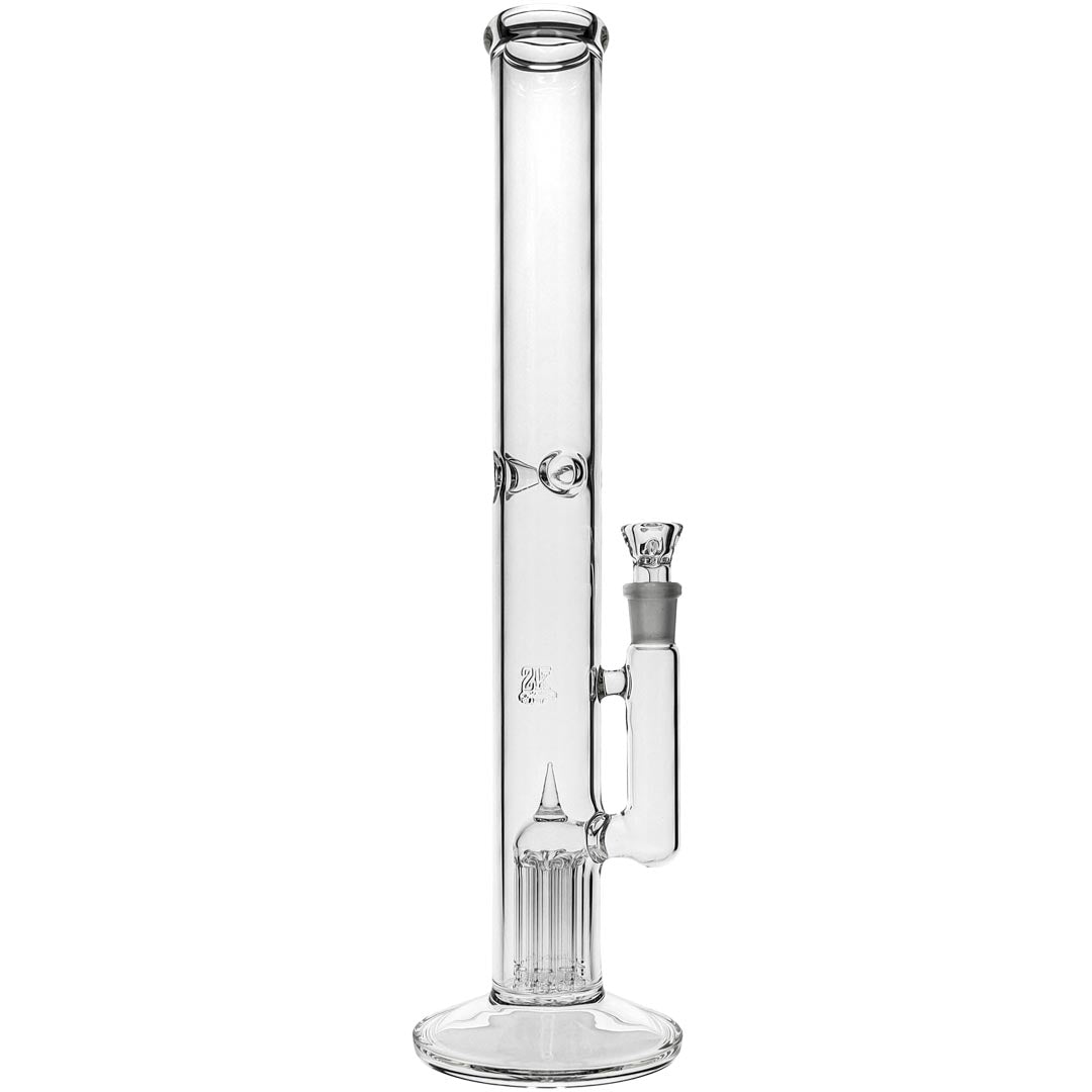 2K Glass Art Fixed 8-Arm Tree Perc Bong