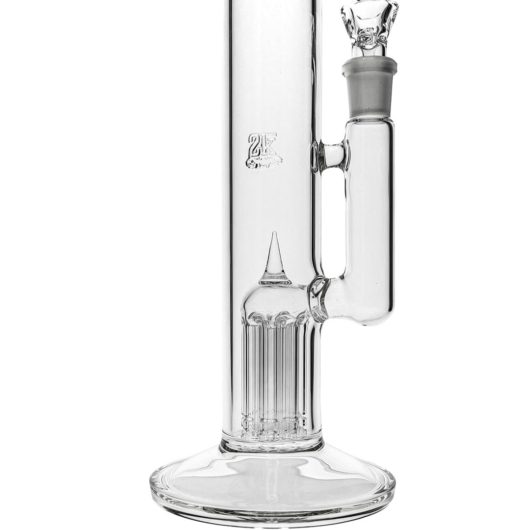 2K Glass Art Fixed 8-Arm Tree Perc Bong