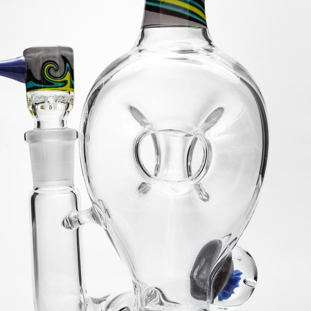 B. Wilson Heady Donut Inline Bongs