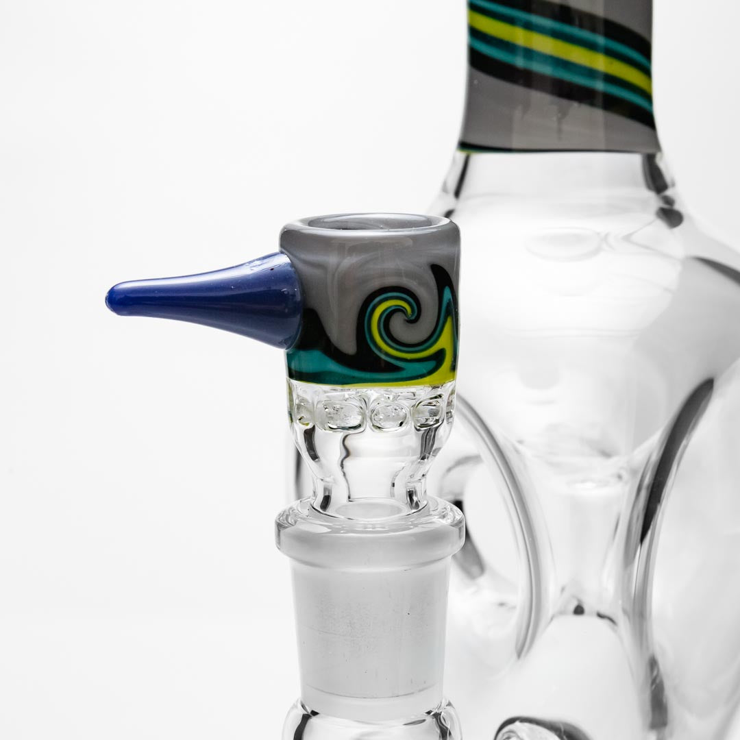 B. Wilson Heady Donut Inline Bongs