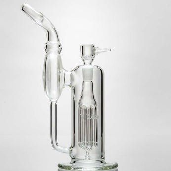 B. Wilson Glass Clear Recycler Bubbler Bong