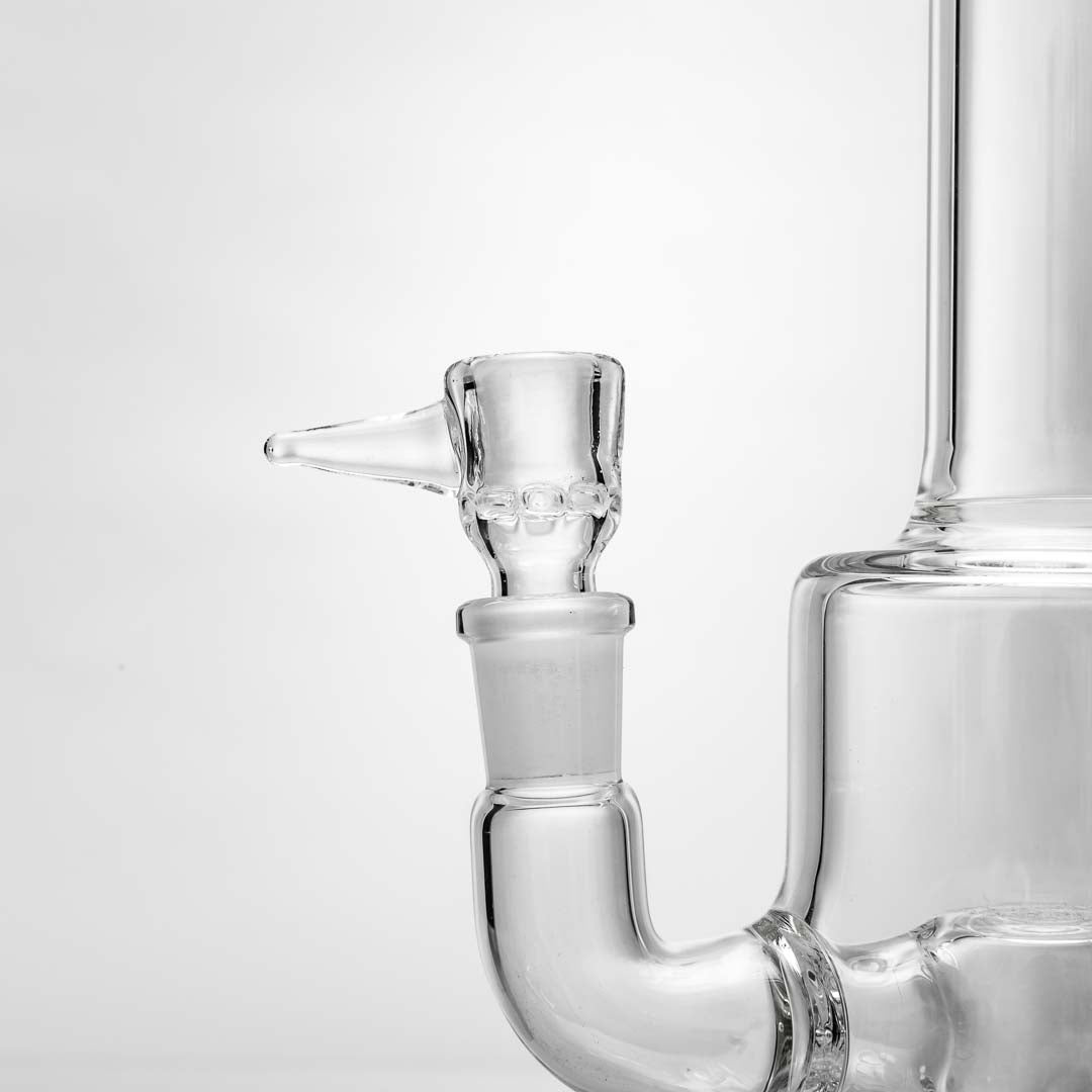 B. Wilson Glass 6 Arm Stemless Bong