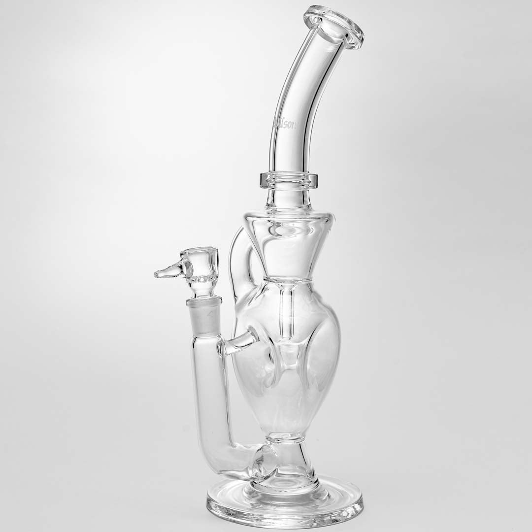 B. Wilson - Disc Perc Recycler Bong