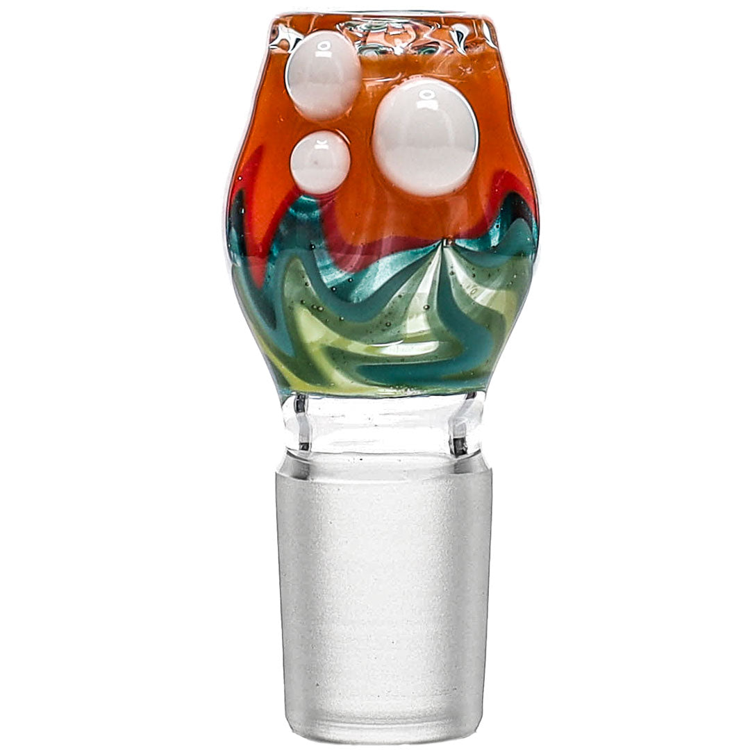 18mm Line Worked Bong Slides from Ben Wilson Glass image