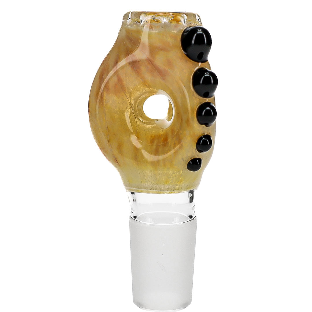 18mm Triple Donut Bong Slides by Ben Wilson Glass