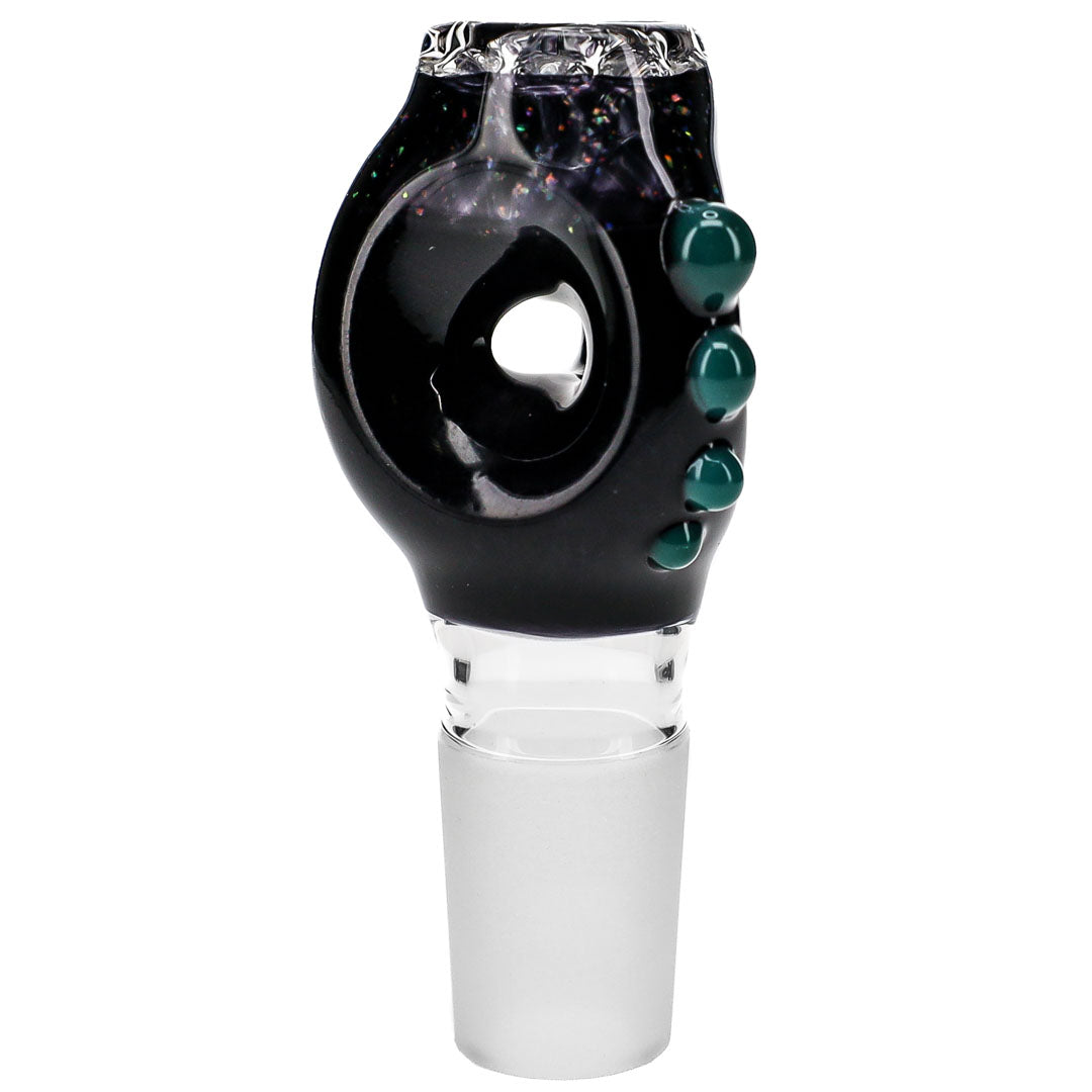 18mm Triple Donut Bong Slides by Ben Wilson Glass