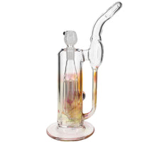  Fumed Disk 6-Arm Recycler Bubbler from B. Wilson Glass