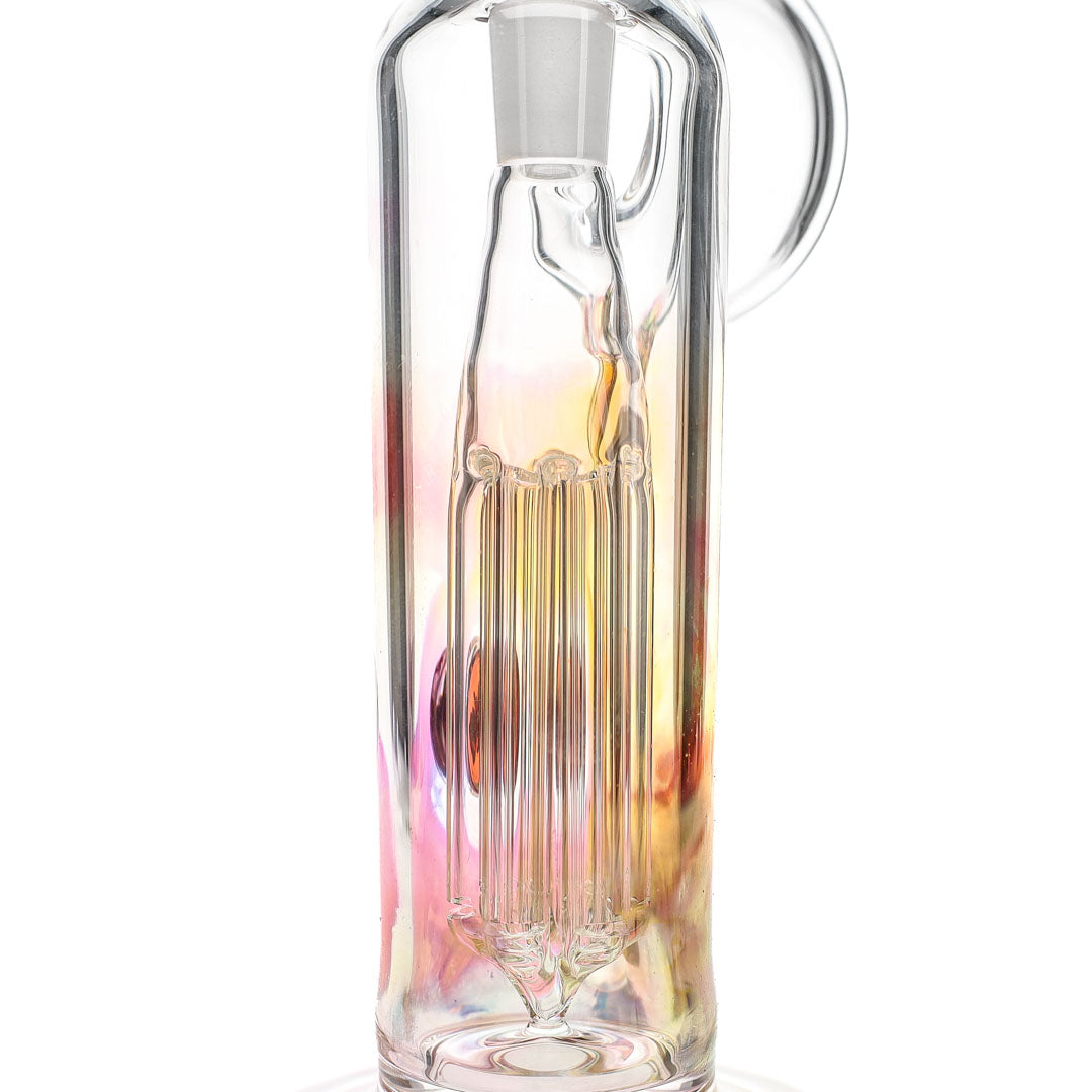  Fumed Disk 6-Arm Recycler Bubbler from B. Wilson Glass