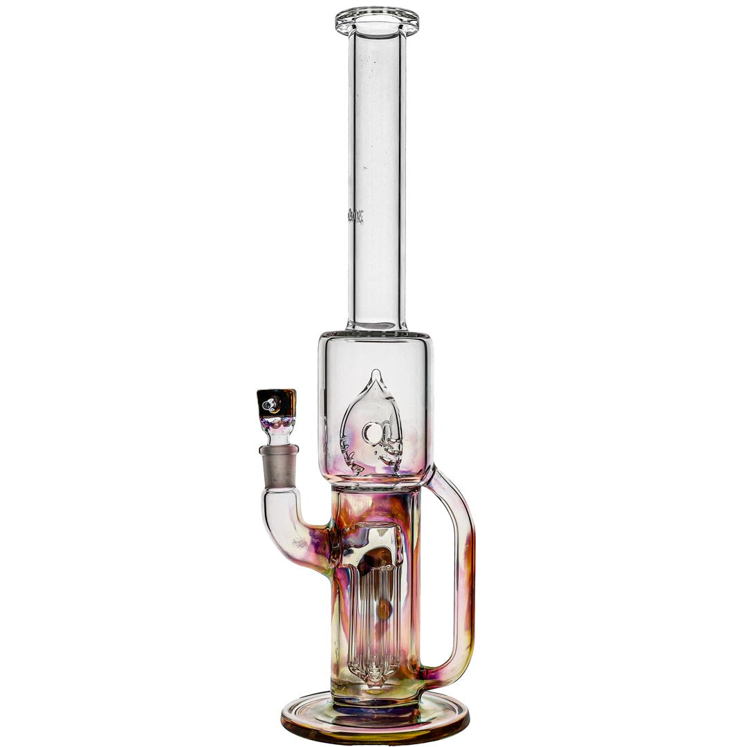 Ben Wilson Glass Fumed 6-Arm Recycler Bong