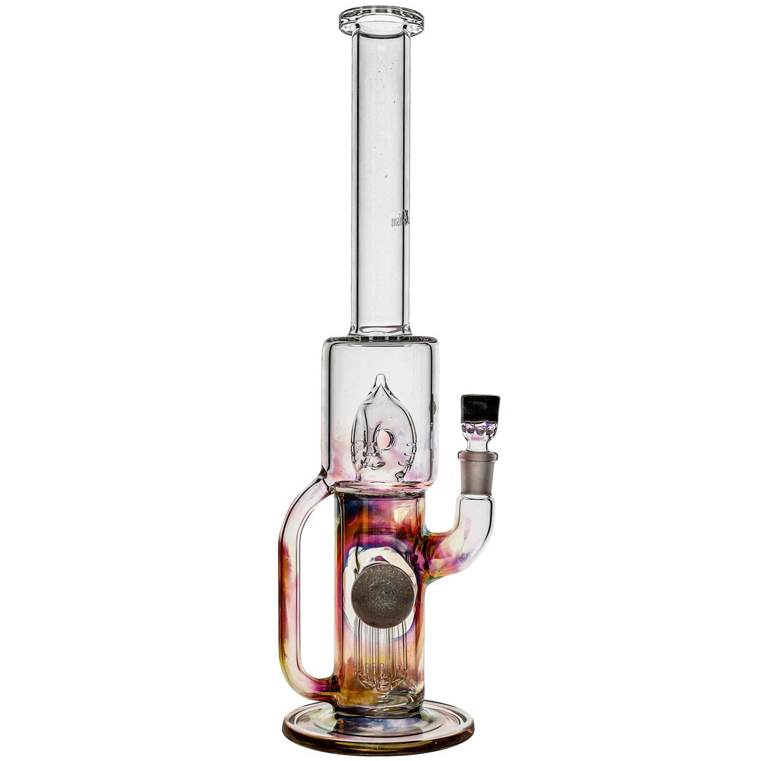 Ben Wilson Glass Fumed 6-Arm Recycler Bong