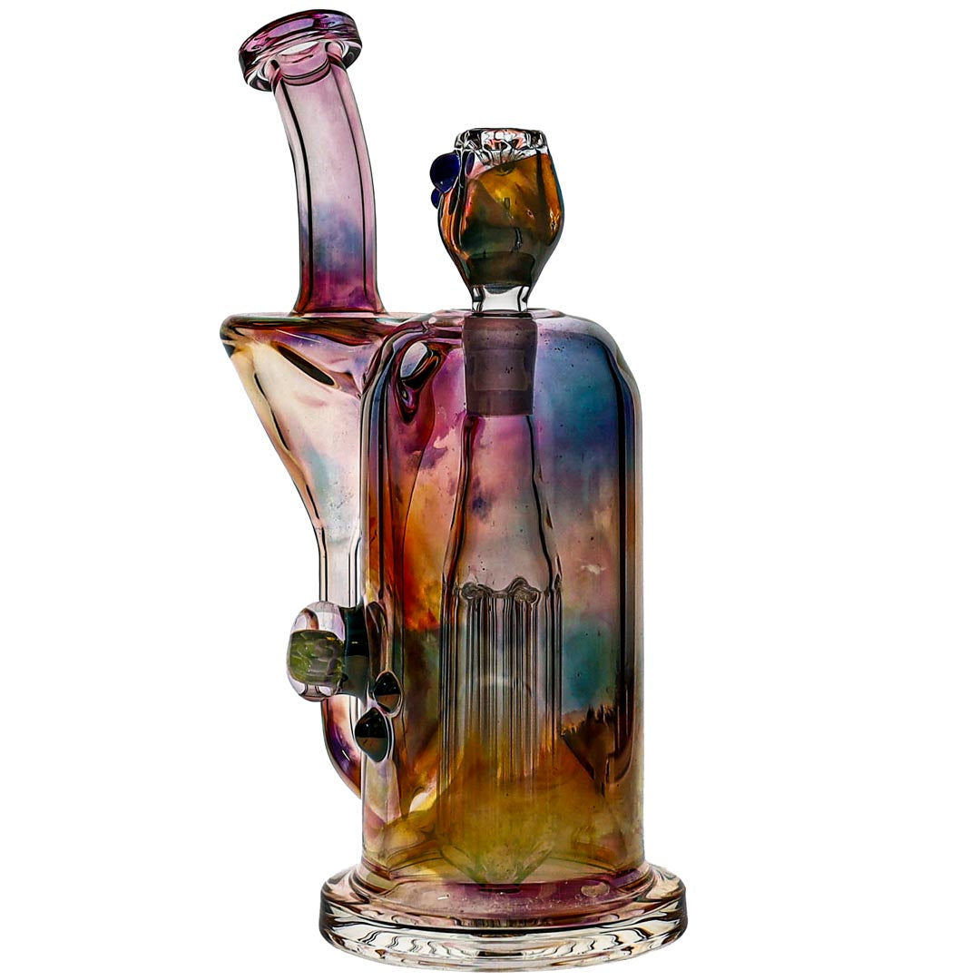 Ben Wilson Fumed 6-Arm Recycler Bubbler Bong image