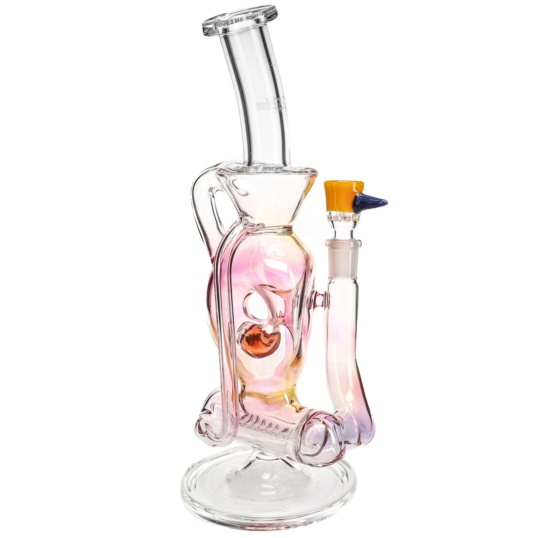 Fumed Inline Recycler Bongs from B. Wilson Glass