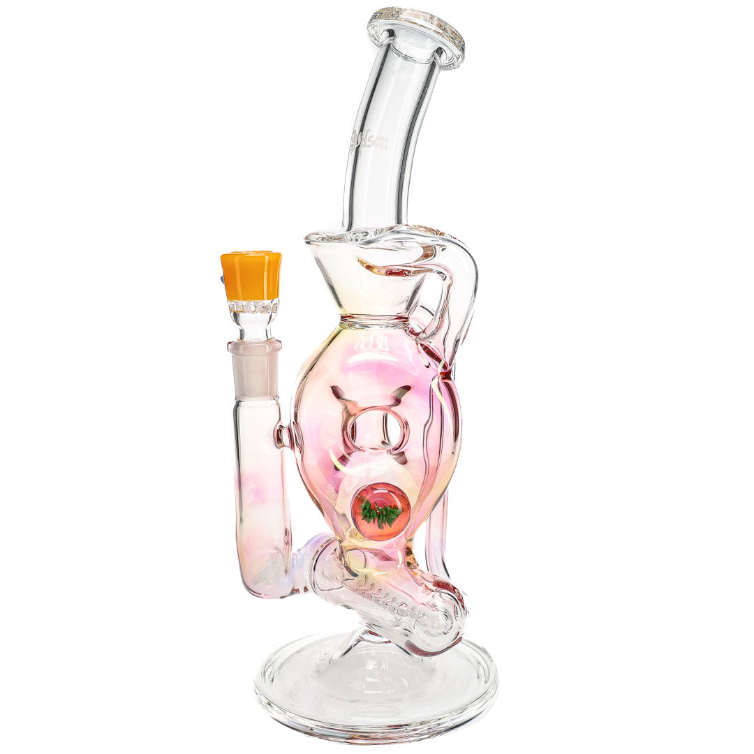 Fumed Inline Recycler Bongs from B. Wilson Glass