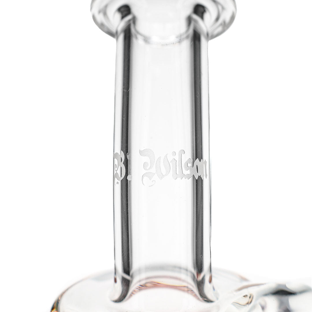 Fumed Inline Recycler Bongs from B. Wilson Glass