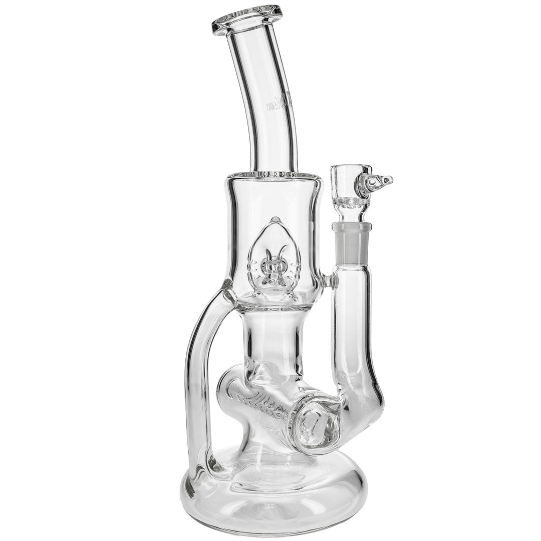 Mini Inline to Donut Recycler Bong by Ben Wilson Glass
