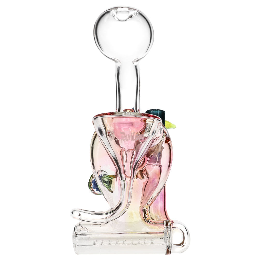 Layback Fumed Recycler Bubbler from B. Wilson Glass