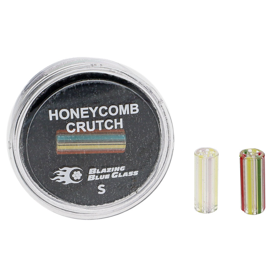Small Honeycomb Joint Crutch from Blazing Blue Glass