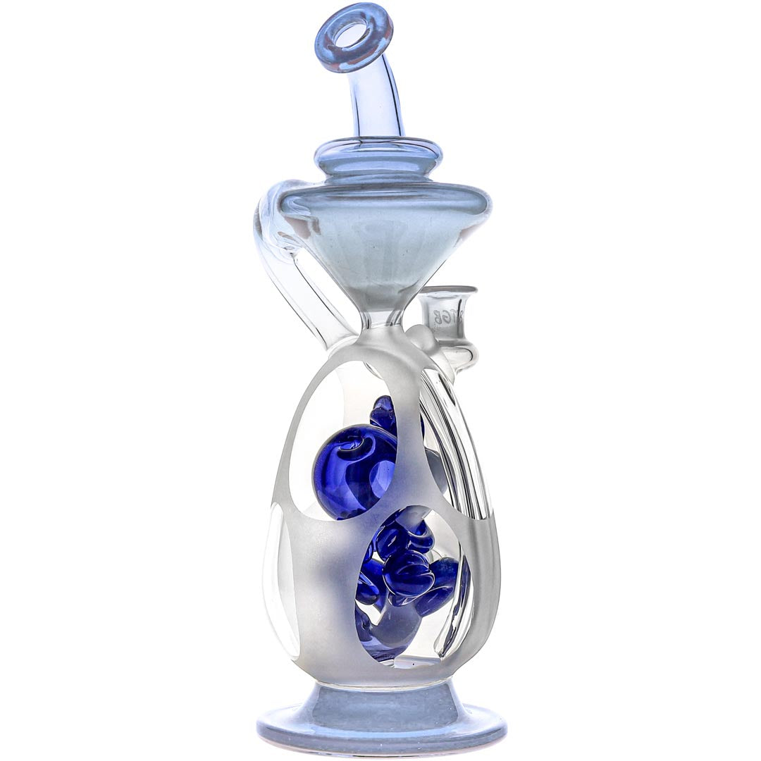 10mm Yoshi Recycler Dab Rigs by BTGB Glass image