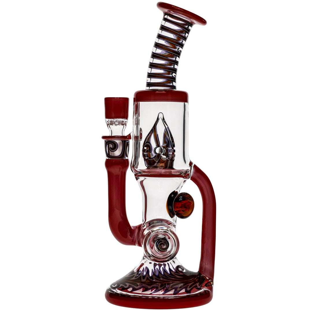 Ben Wilson Mini Heady Inline Perc Recycler Bong
