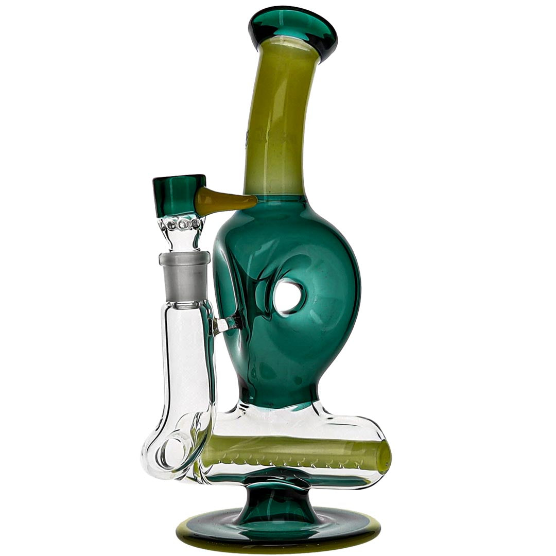 Ben Wilson Colored Triple Donut Inline Bongs