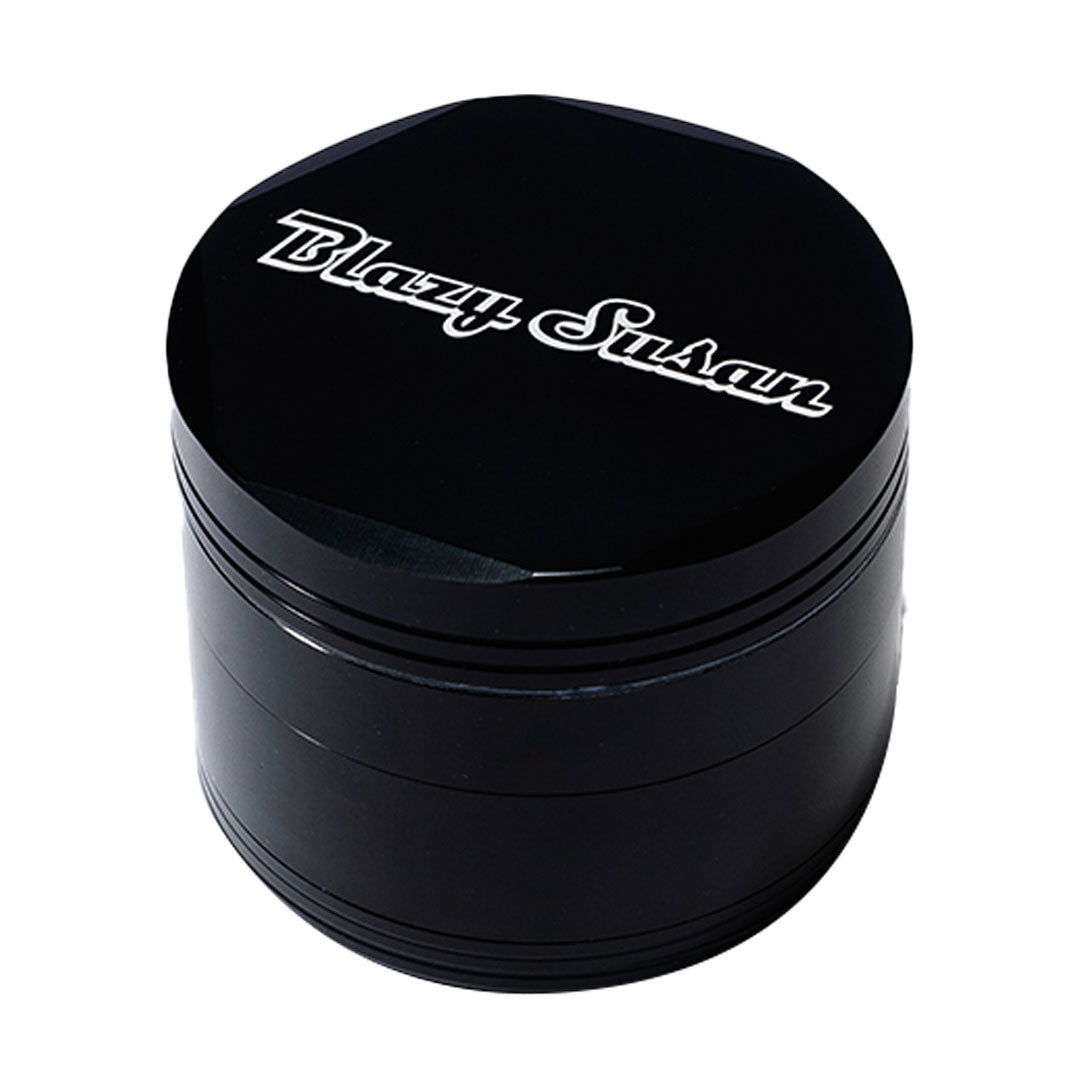 Black 4-Piece Herb Grinder from Blazy Susan