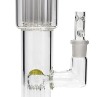7 to 13-Arm Bong with Colored Caps by Toro Glass