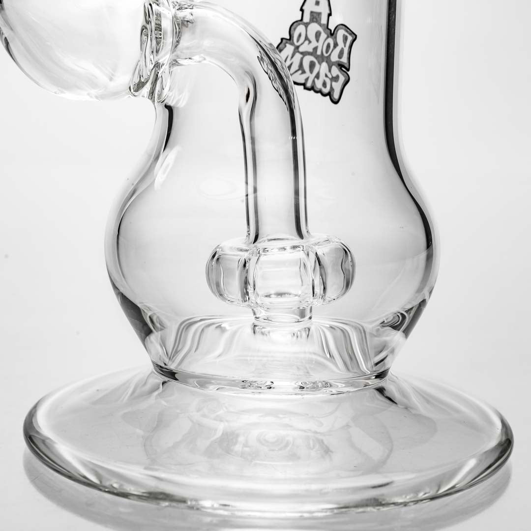 Boro Farm Glass Showerhead Bubbler Rig