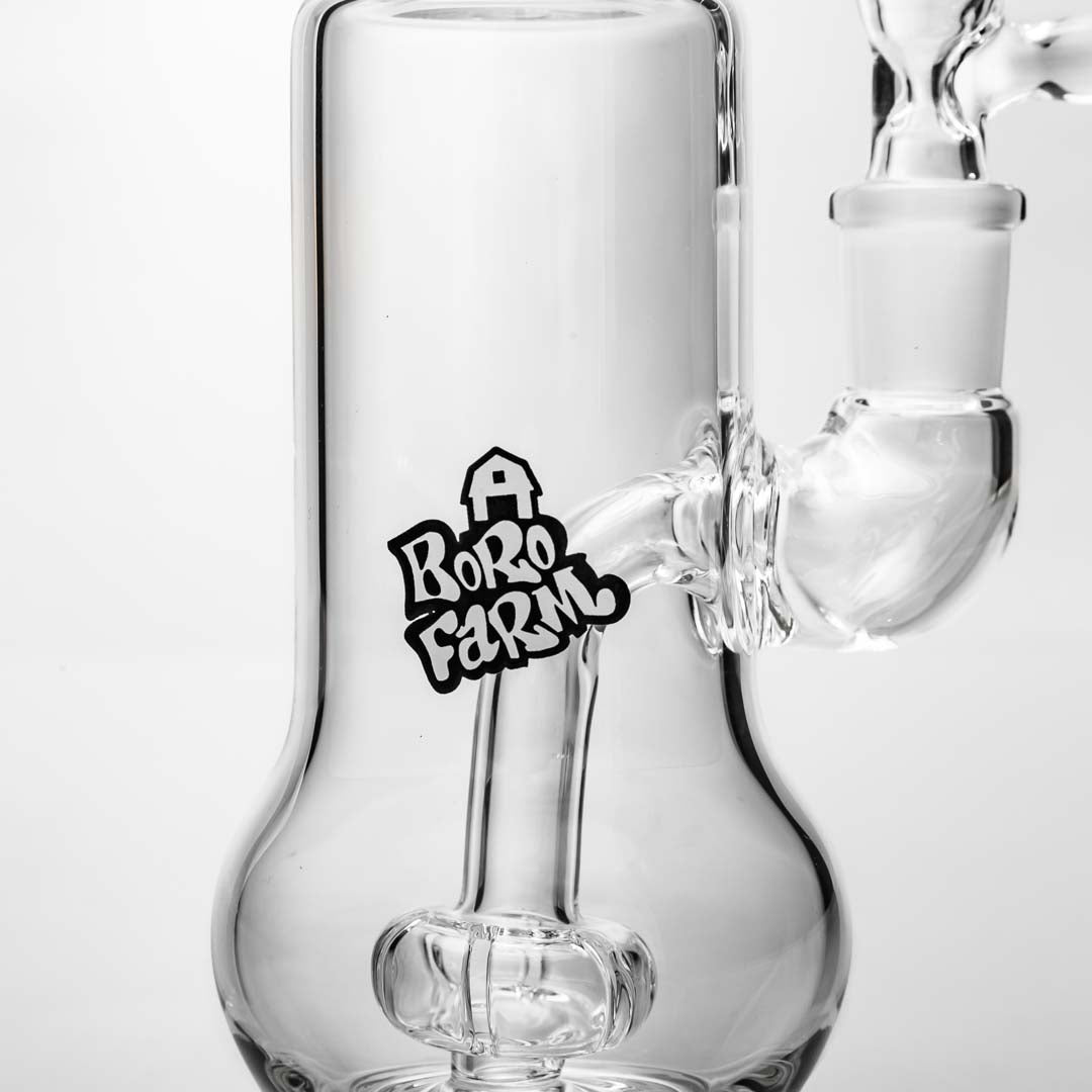 Boro Farm Glass Showerhead Bubbler Rig