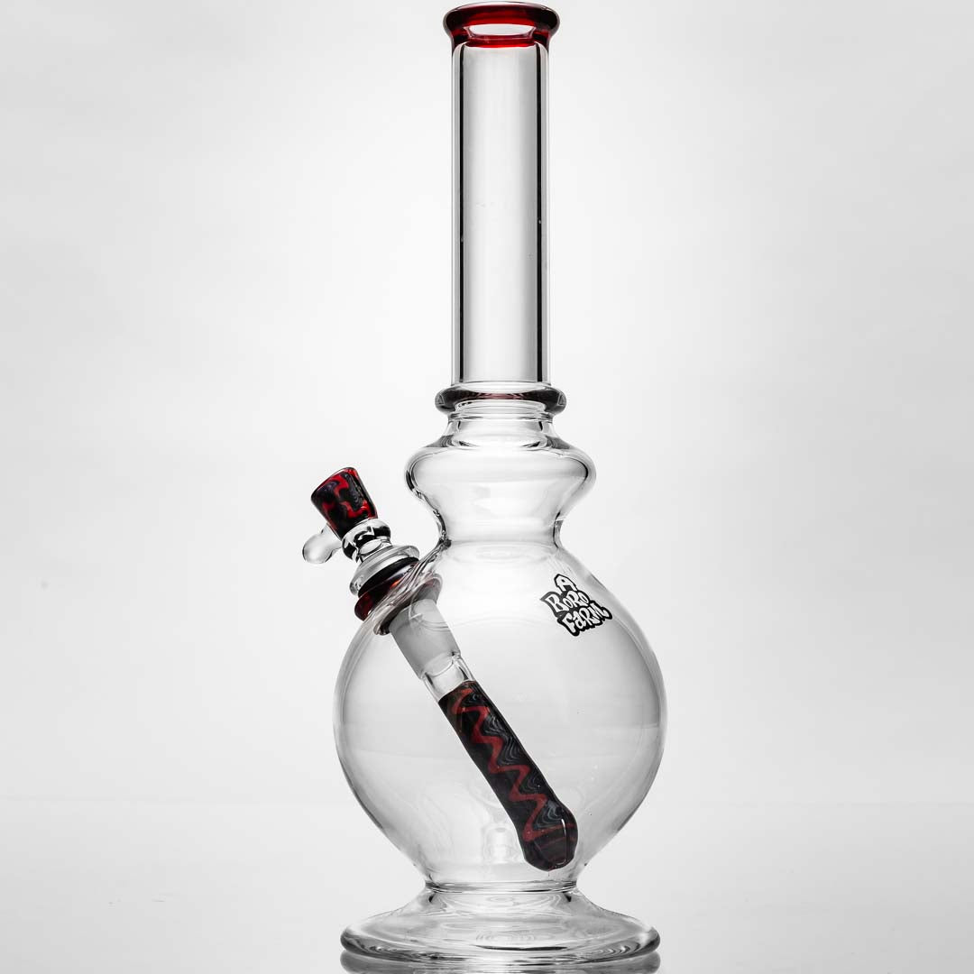 Boro Farm Glass Worked Bubble Bongs