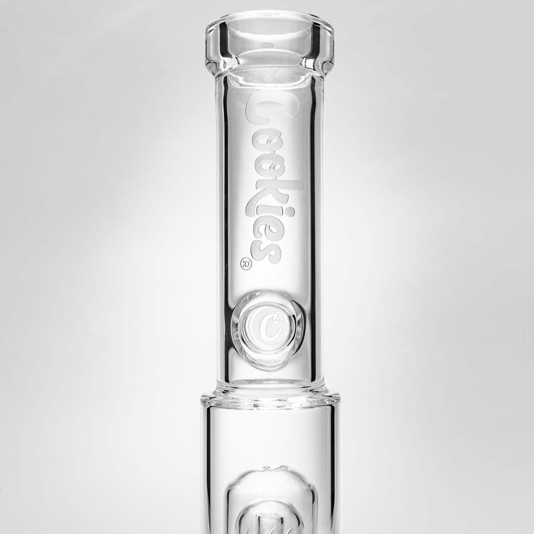 Cookies Glass 7mm 2 da Dome Straight Bongs