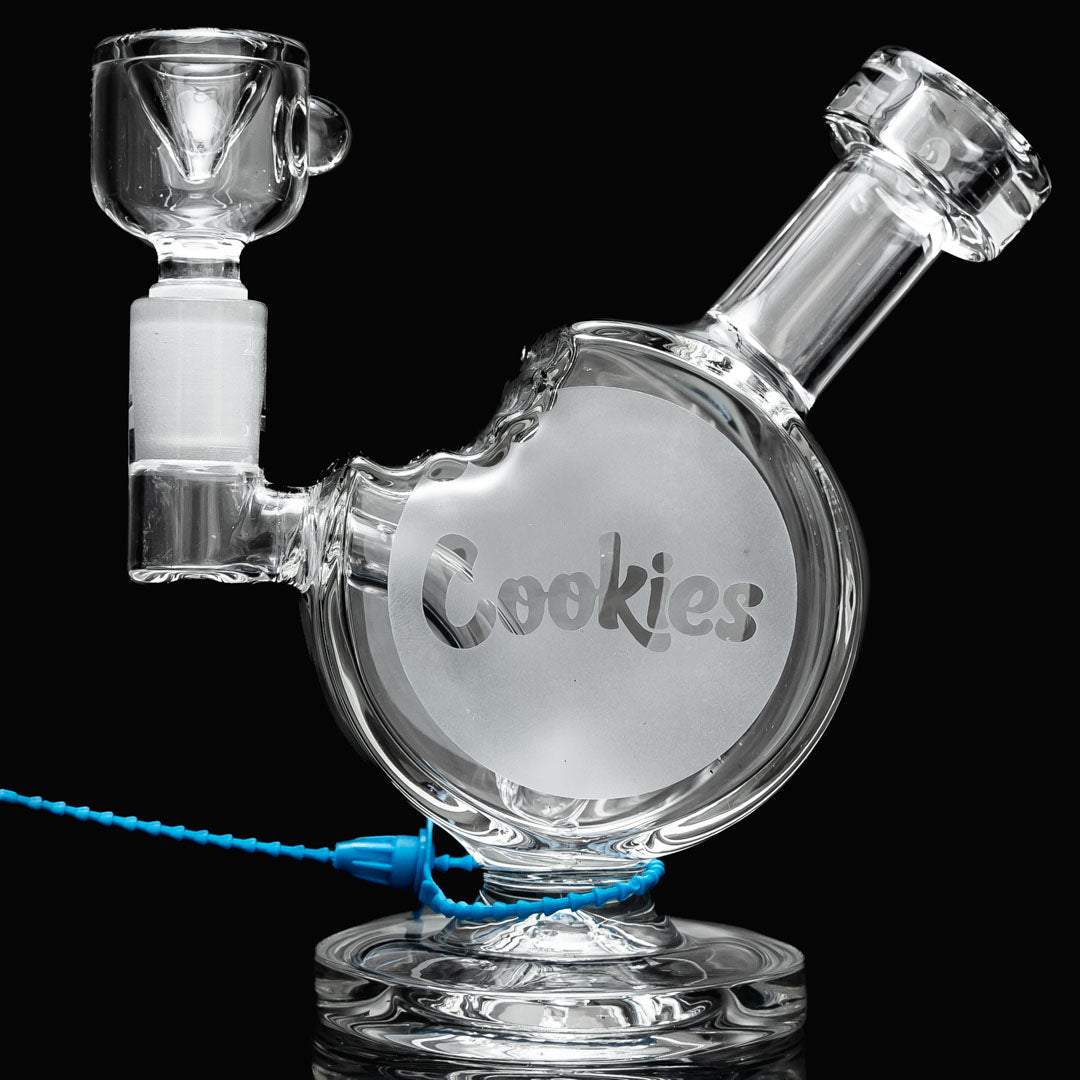 Cookies Glass Cookie Bite Bubbler Bong