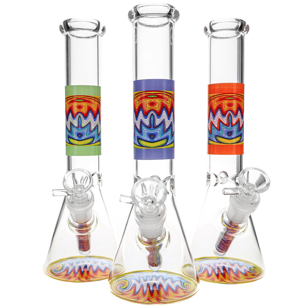WigWag Beaker Bongs from Accurate Glass