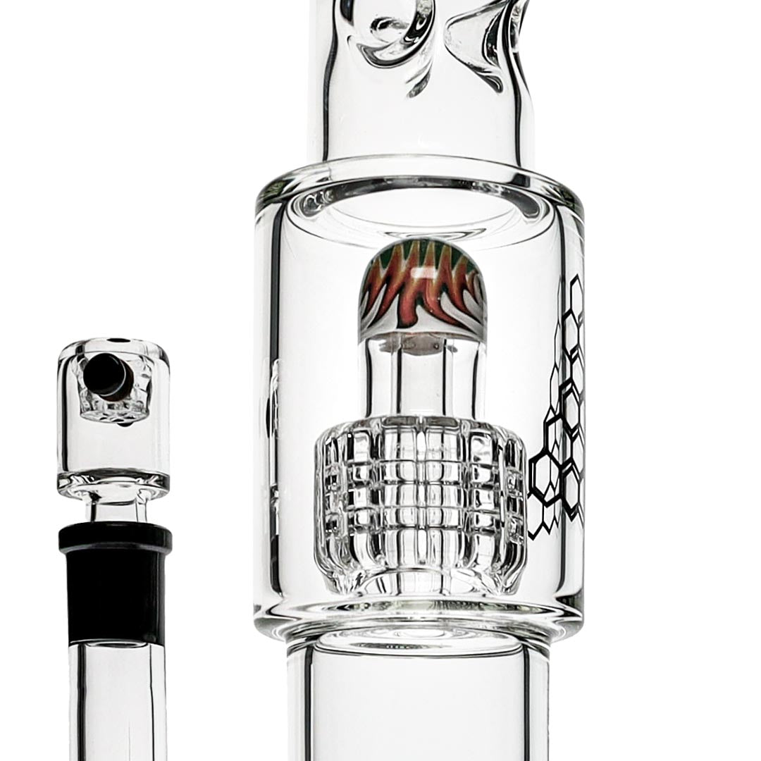 Heisman Matrix Percolator Bongs from Diamond Glass