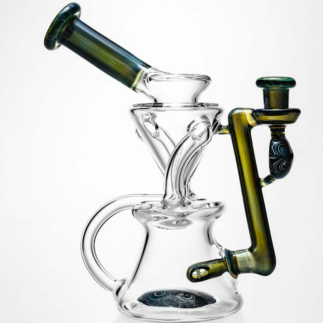 EBox Glass Thumbprint Recycler Dab Rigs