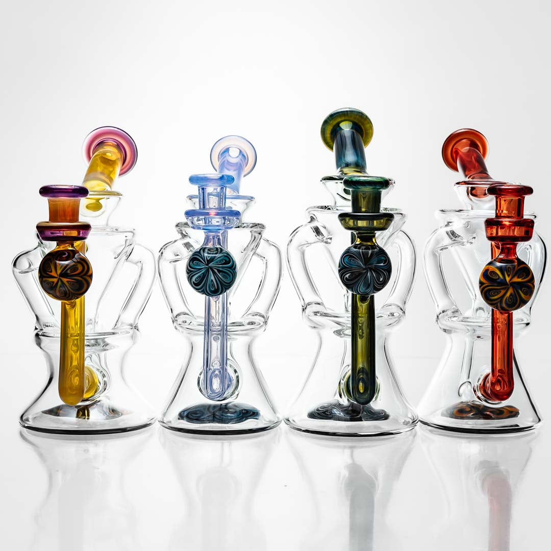 EBox Glass - Thumbprint Recycler Rigs