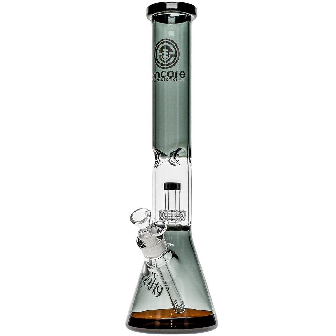 Encore Glass Color Showerhead Beaker Bongs