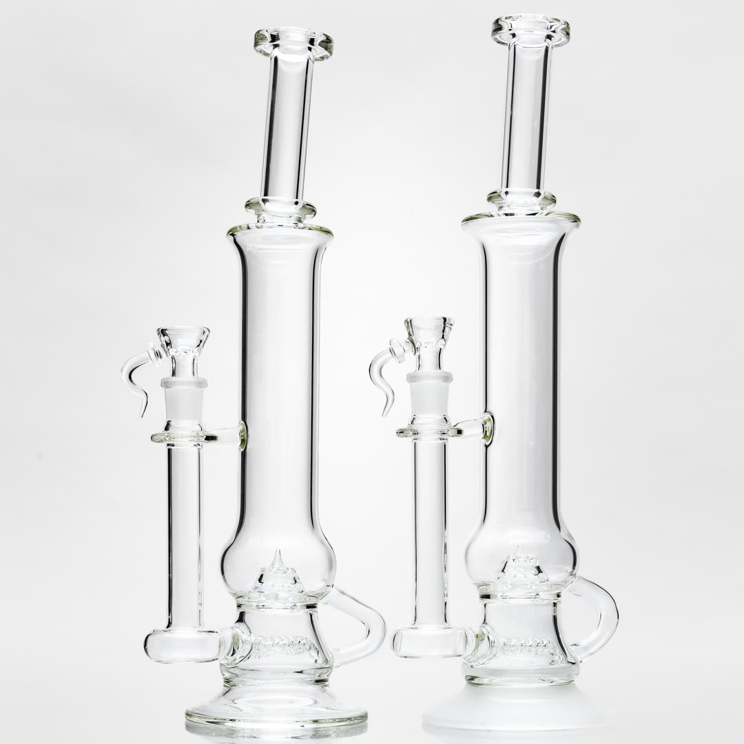 Frito Glass Volcano Dually Drain Bongs