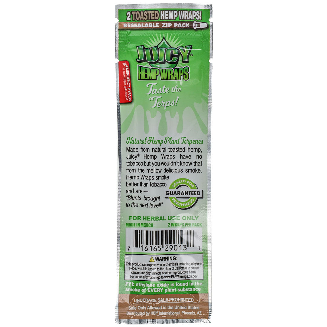 Juicy Hemp Wraps - Terp Enhanced Hemp Wraps