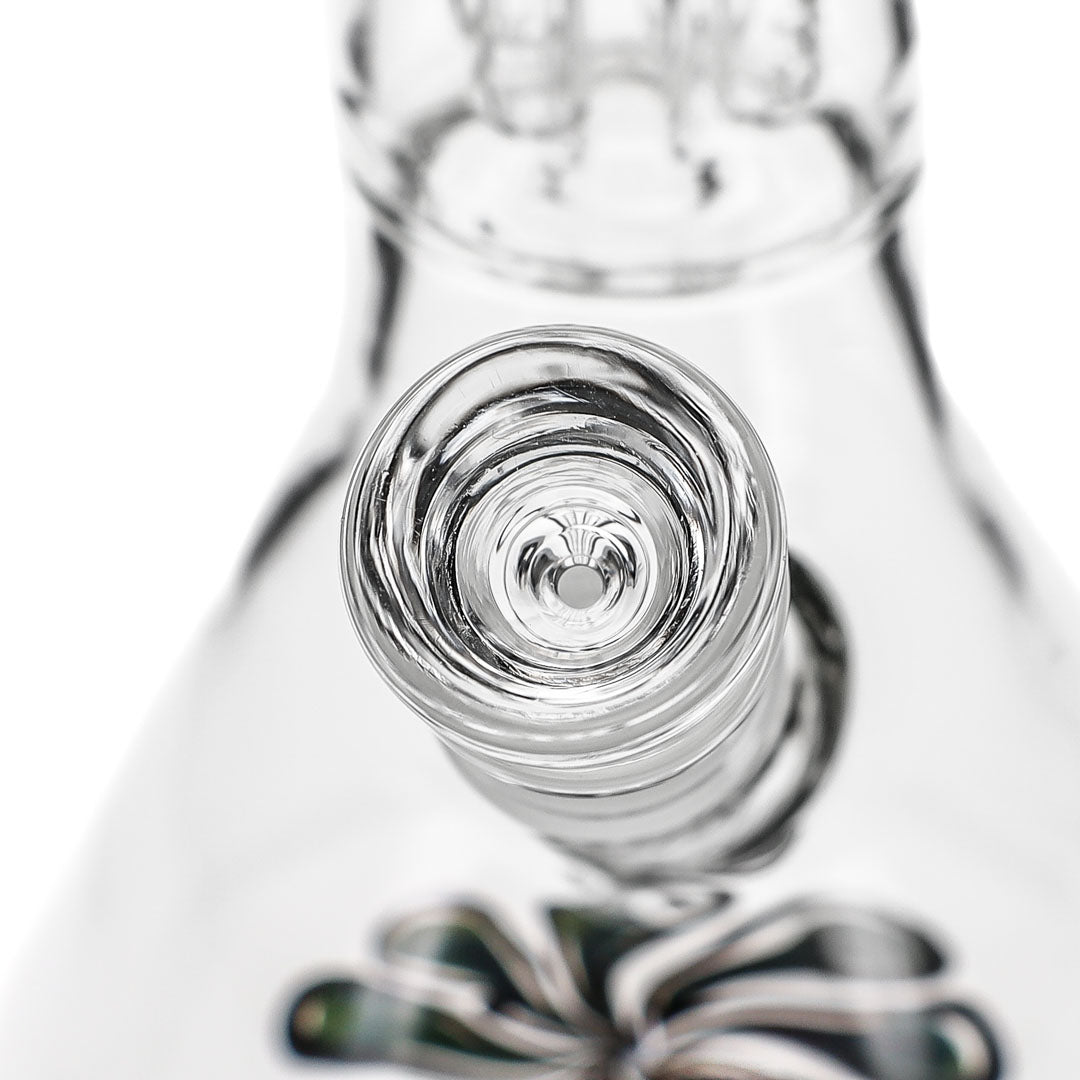 9mm 4-Arm Thick Glass Beaker Bongs by HVY Glass
