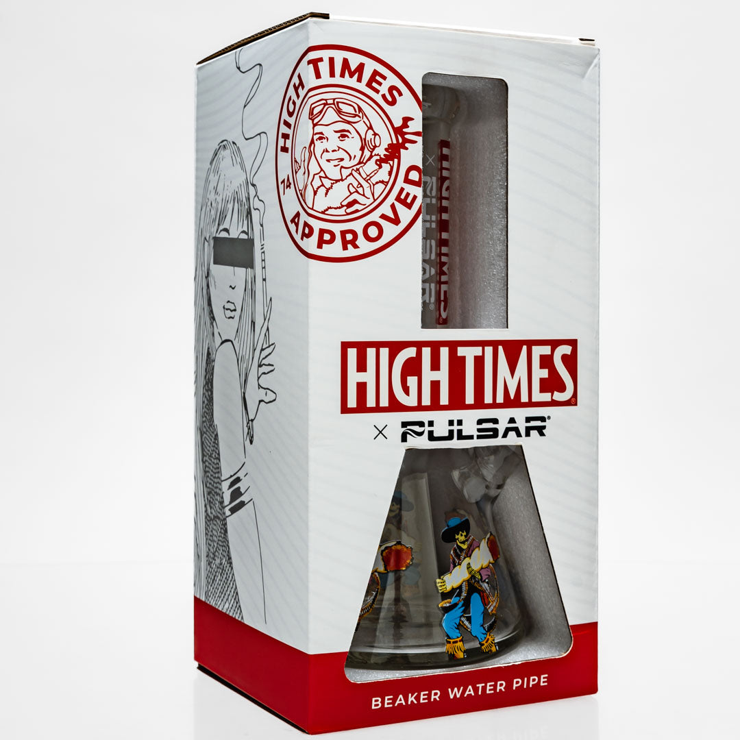 High Times® x Pulsar - Mini Beaker Bongs