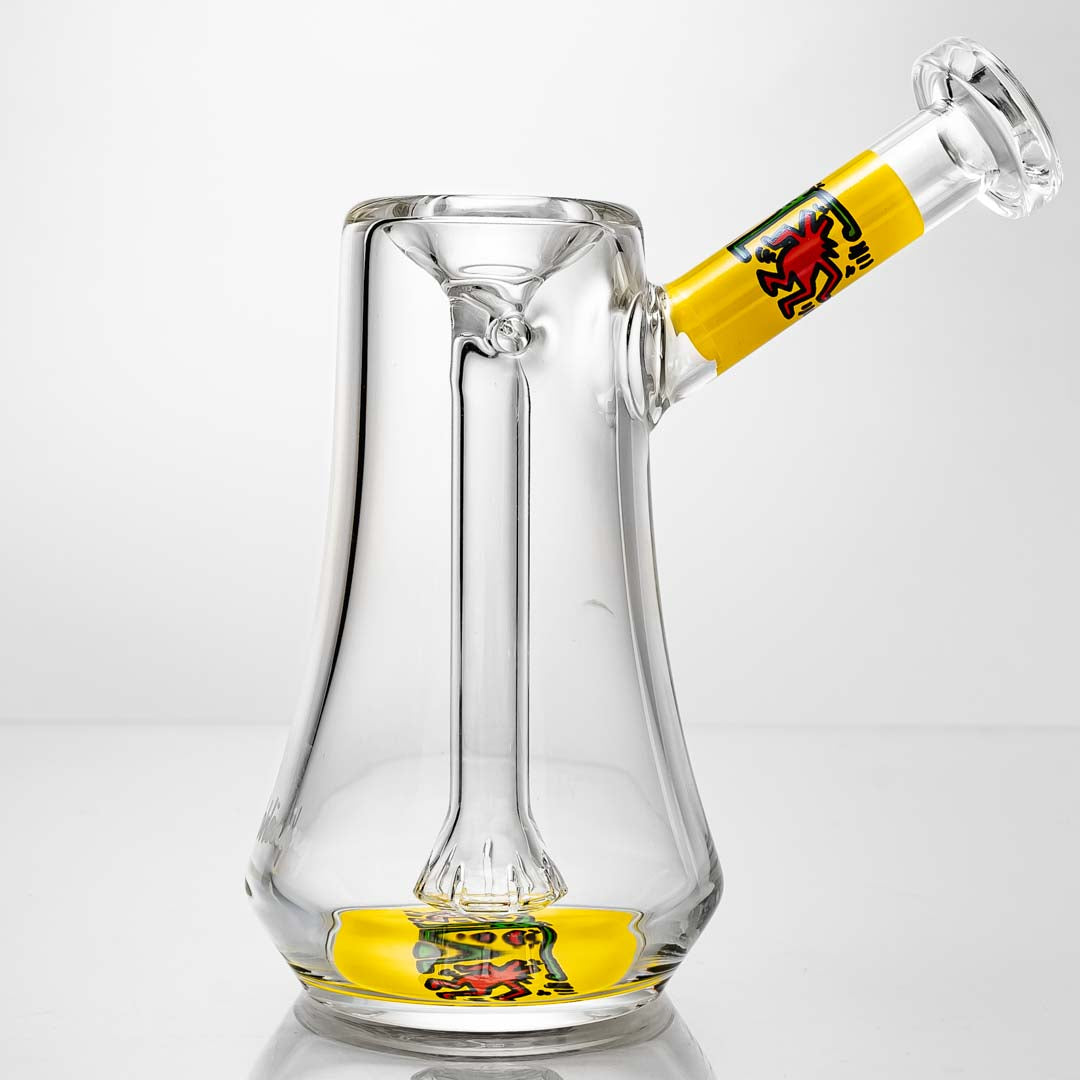 K. Haring Glass Glass Bubbler Bongs