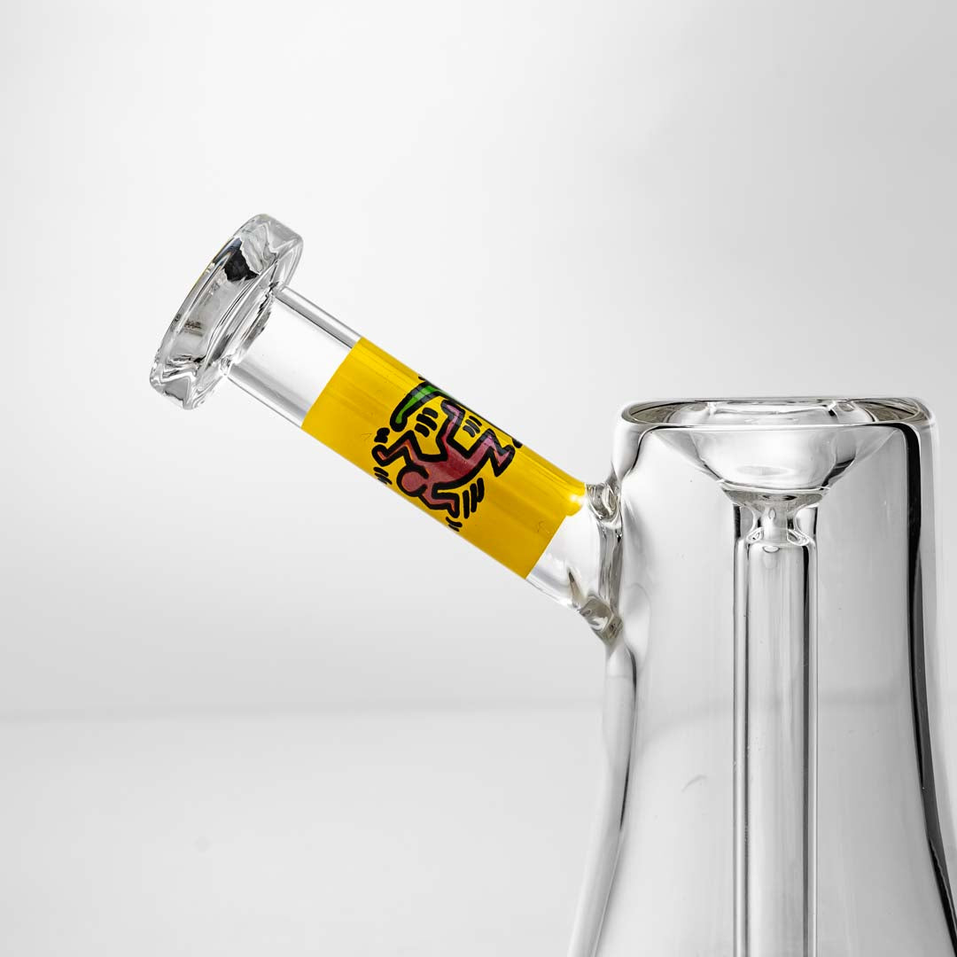 K. Haring Glass Glass Bubbler Bongs