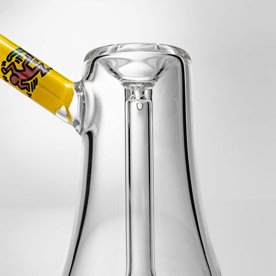 K. Haring Glass Glass Bubbler Bongs