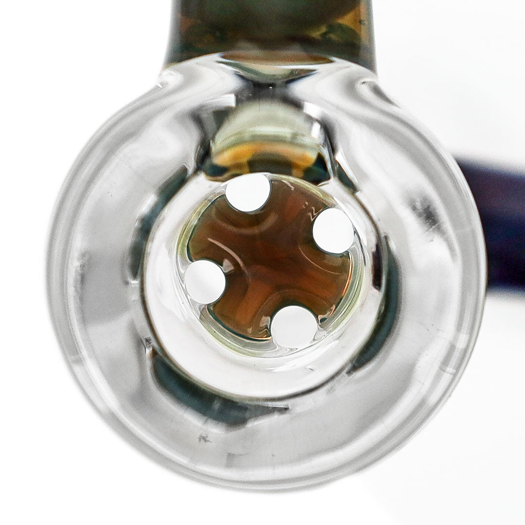 Gridded Stemline Bongs by Kenta Kito Glass