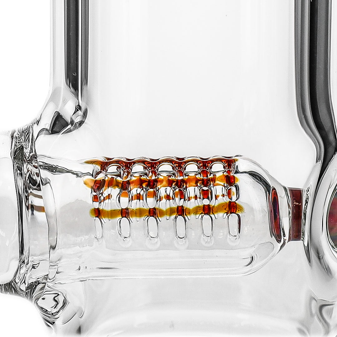 Gridded Stemline Bongs by Kenta Kito Glass