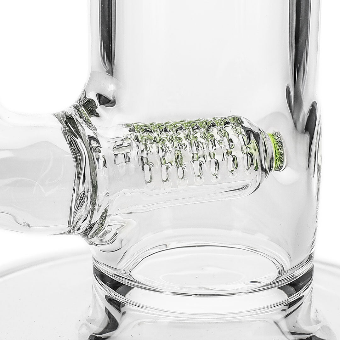 Gridded Stemline Bongs by Kenta Kito Glass